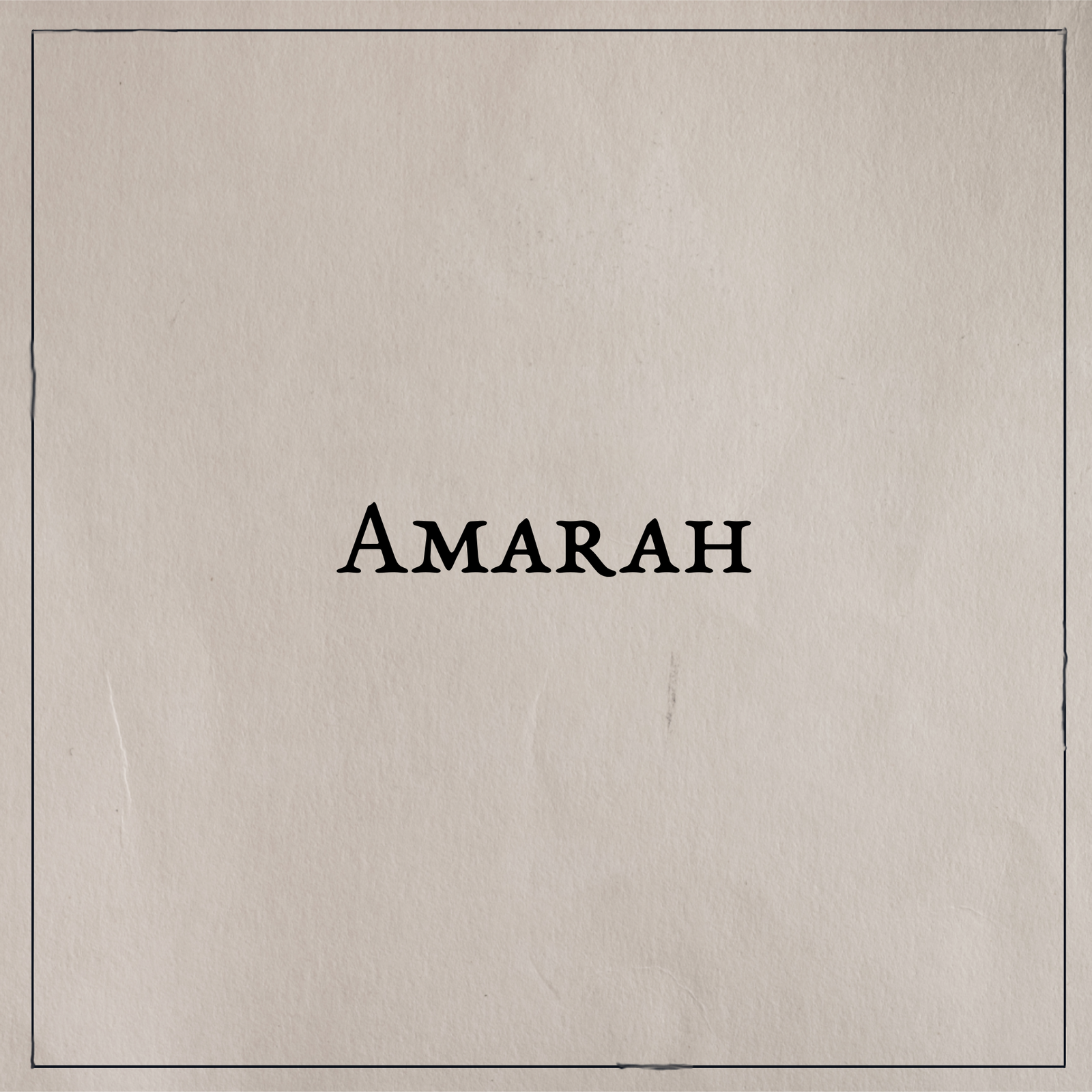 Amarah
