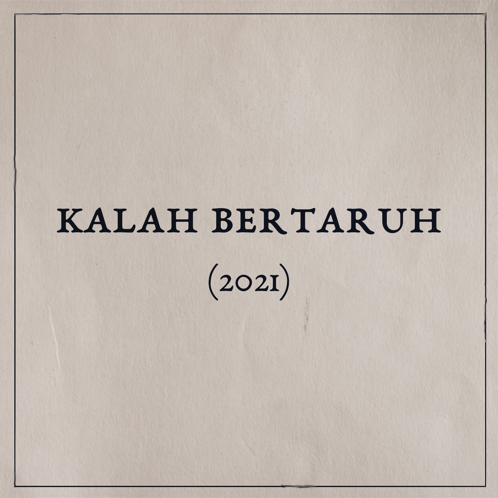 kalah bertaruh